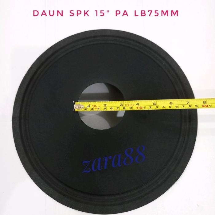 Daun speaker 15in kertas speaker 15in Lubang daun 75mm Terbaru Berkualitas
