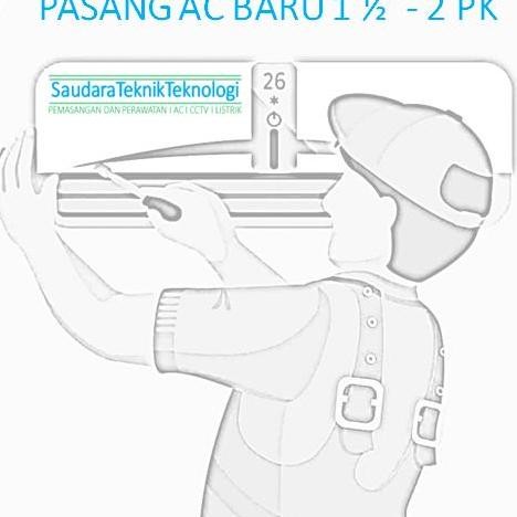 TERBARU PASANG AC BARU 1 - 2 PK + VACUM TERMURAH