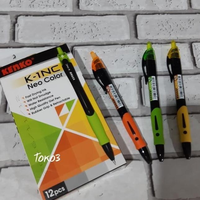 

Pulpen Gel Kenko K-1 Nc