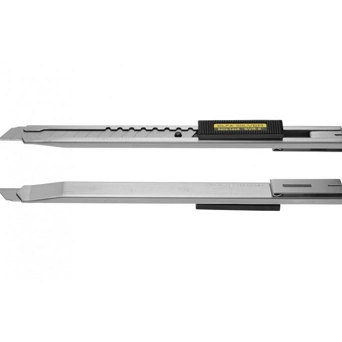 

Pisau Cutter 9Mm Svr-2 Olfa Snap-Off Blade Stainless Steel Body
