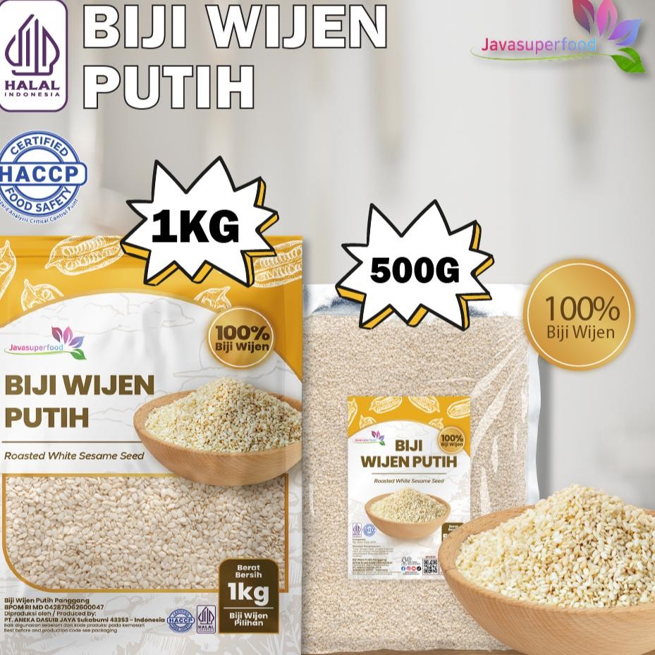 

Halal Wijen Putih 1Kggr White Sesame Seeds