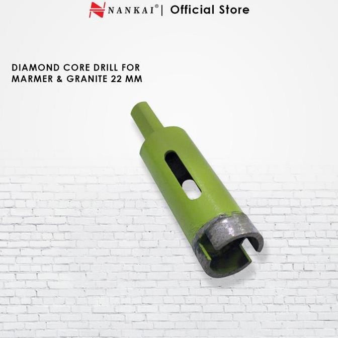 Promo Nankai Diamond Core Drill 22mm / Mata Bor Batu Marmer Granite COD
