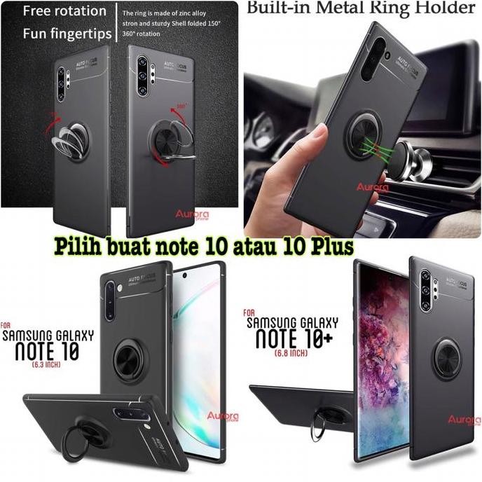 Baru Softcase Autofocus iRing Samsung Note 10 / Note 10 Plus Original Casing