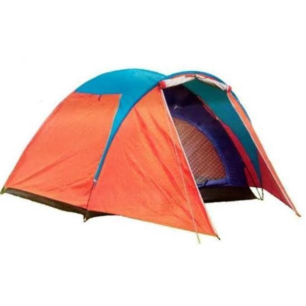 Tenda Camping Dome Double Layer Kapasitas 3-4 Orang