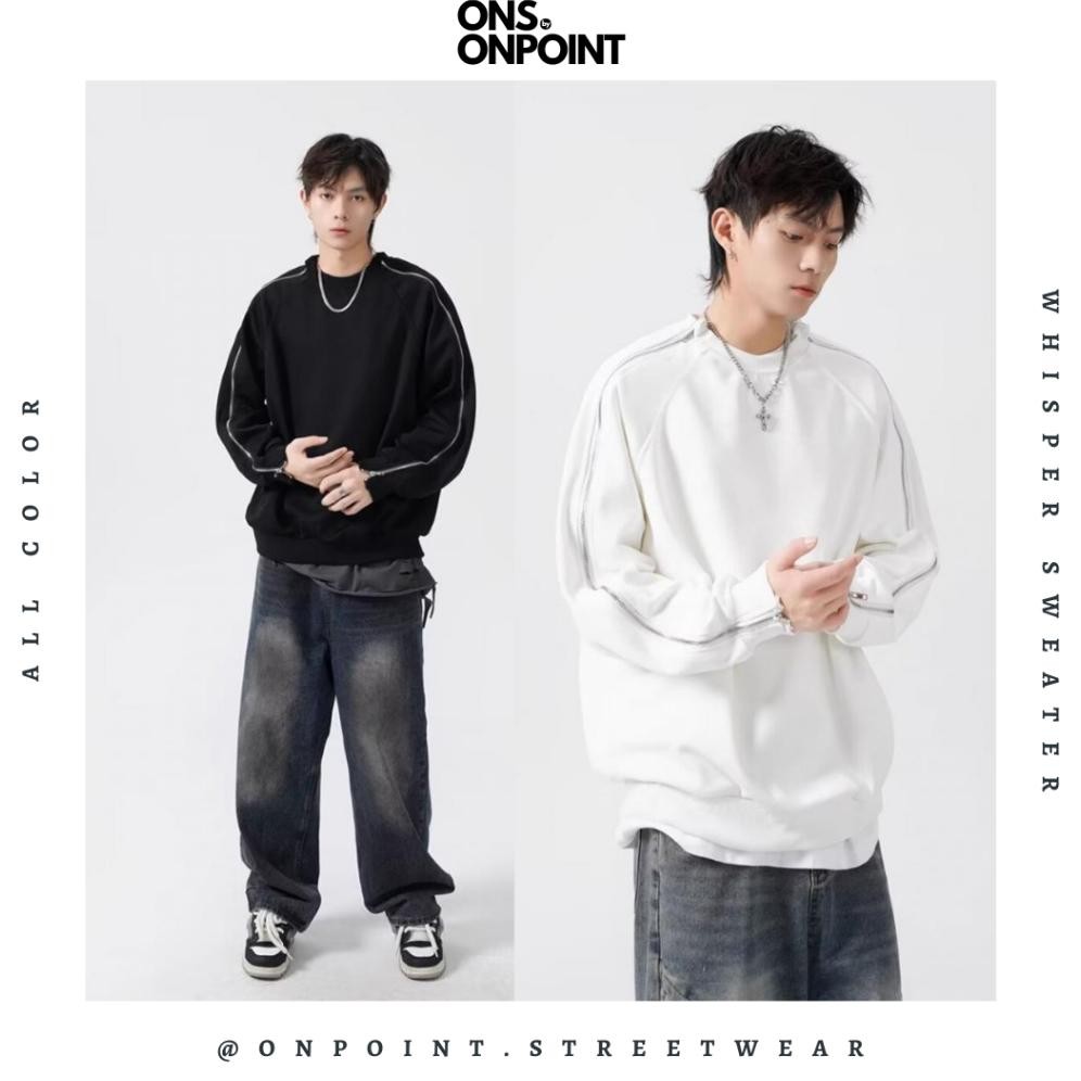 [ONS BY ONPOINT] Whisper Sweatshirt - sweatshirt oversize pria sweaatshirt pria distro sweater pria 