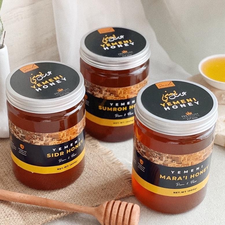 

(Terbaru) 1kg Madu Yaman Sidr Baghiyah | Madu Marai/Marai | Madu Sumroh/Sumra Premium High Quality Yemeni Honey (Terlaris)