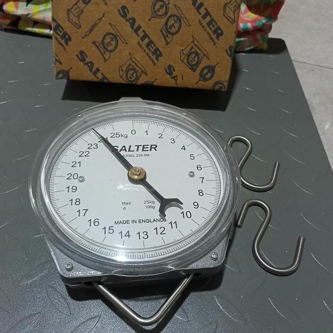 Timbangan Salter 25Kg Asli England / Timbangan Gantung Jarum Salter 25 Kg