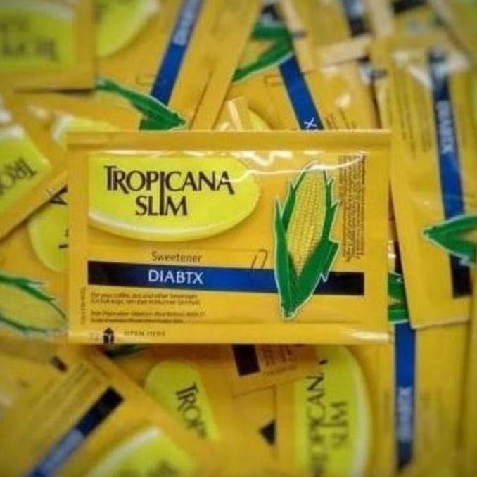 

Baru Tropicana Slim Sweetener DIABTX 100 Sachet - Gula Diet untuk Diabetes