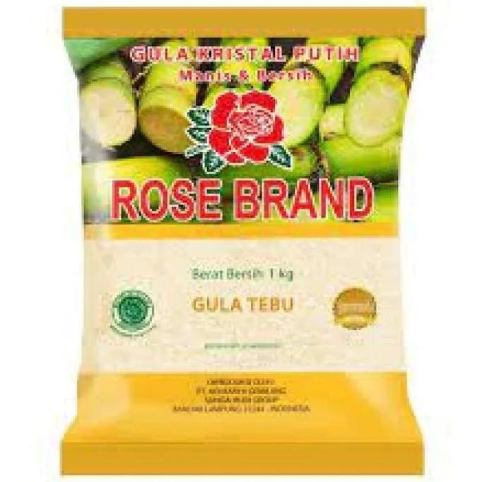 

Baru Rose Brand Gula Pasir Kuning 1kg - Gula Pasir Premium