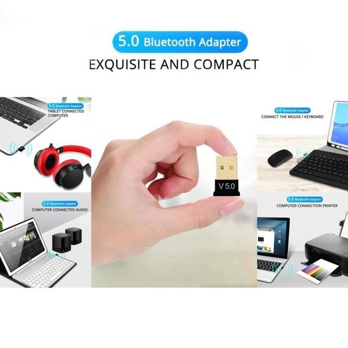 Sale Usb Bluetooth Receiver Dongle Nano V5.0 Wireless Audio Pc Laptop Speaker