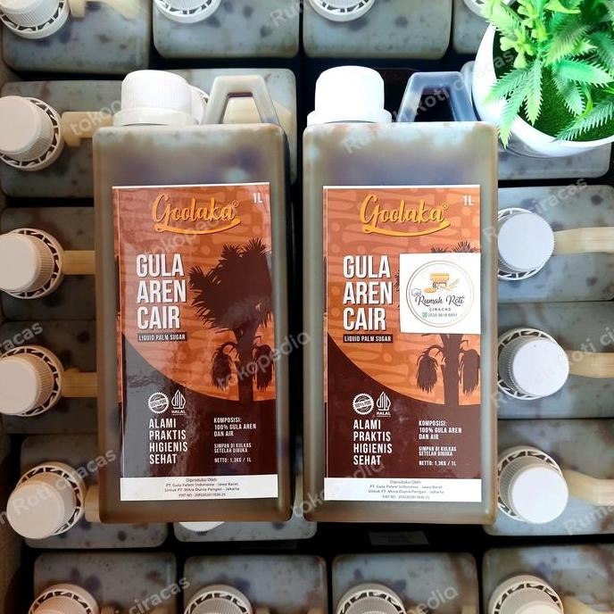 

Baru Gula Aren Cair Goolaka 1 Liter - Palm Sugar Brown Boba Asli