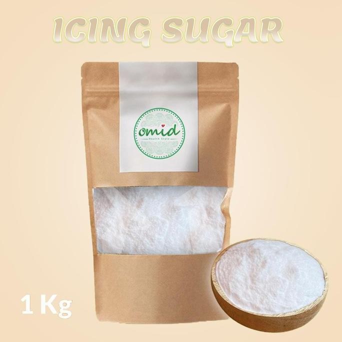 

Baru Organic Icing Sugar 1kg - Gula Bubuk Halus Premium