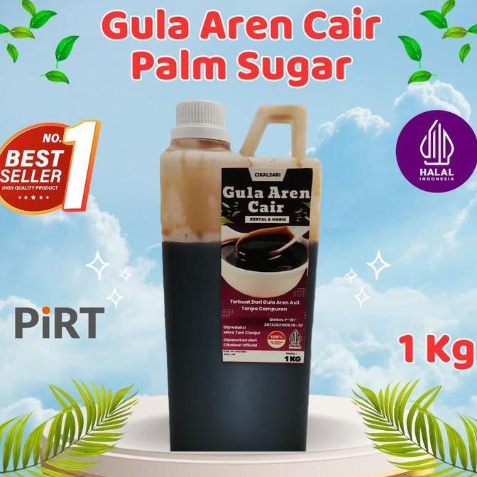 

Baru Gula Aren Cair Murni 100% - Pemanis Alami Sehat 1 Liter