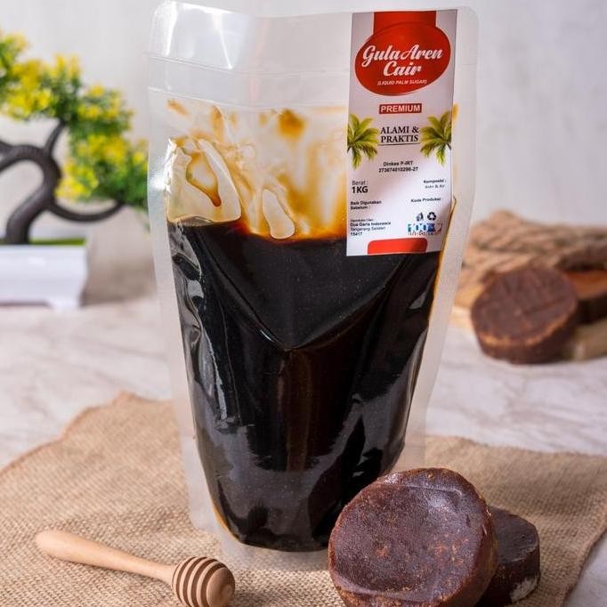 

Baru Gula Aren Cair Murni 1Kg - Palm Sugar Asli 100% untuk Masak & Minuman