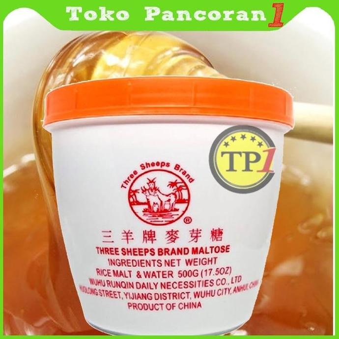 

Baru Sirup Maltosa Mai Ya Tang 500gr Gula Maltose Premium Three Sheep