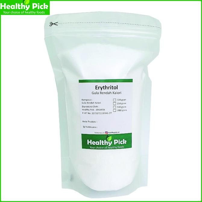 

Baru Erythritol Natural Sweetener Gula Keto 1kg - Pemanis Diabetes