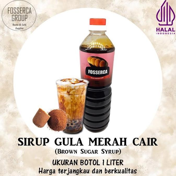 

Baru Gula Aren Cair / Gula Jawa Cair Brown Sugar Syrup 1 Liter Premium