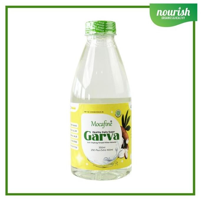 

Baru Mocafine Garva GulaKong 350ml - Gula Singkong Cair Alternatif Gula Putih