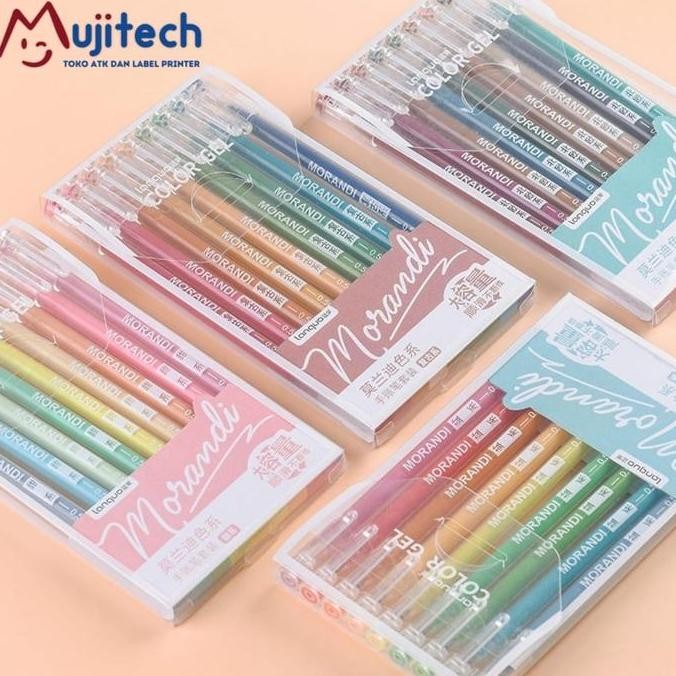 

Languo Morandi Real Colors Gel Pen Set 9 Warna