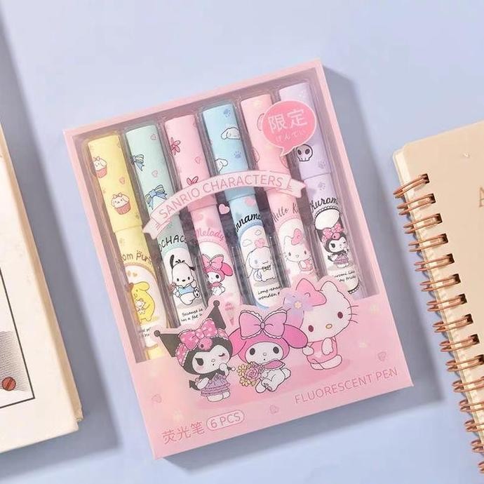 

Highlighter Penanda Warna Sanrio Cinamoroll, Melody
