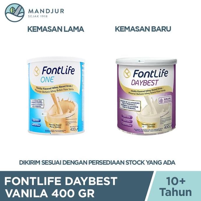 

Murah Fontlife Daybest 400 Gr - Susu Nutrisi Lengkap Dan Seimbang