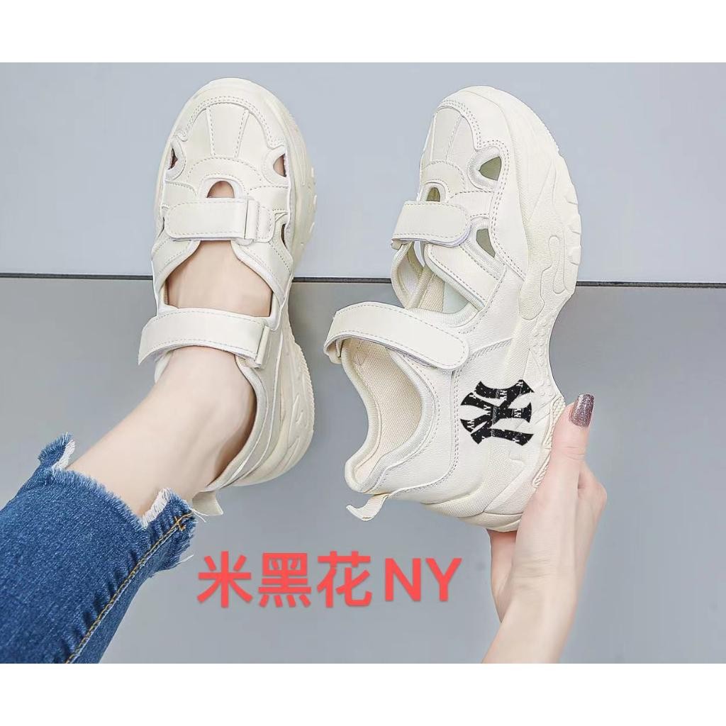 Uw Sepatu Sneakers Mlb Ny Wanita Fashion Korea 1231