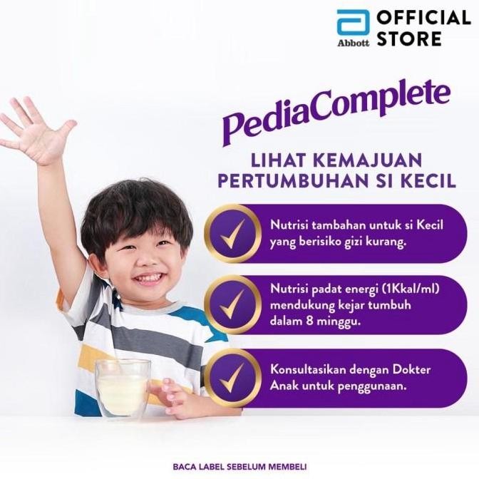

Grosir Pediasure Complete Vanila 800 G (1-10 Tahun)