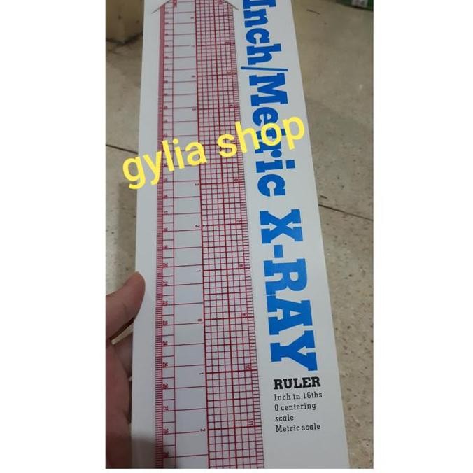 

Penggaris Pola / Skala Plastik-Inch / Metric Ruler 45 Cm/ 18 " B -95