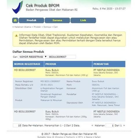 

Grosir Isocal 400 Gram - Susu Calcium Protein Zinc Vitamin
