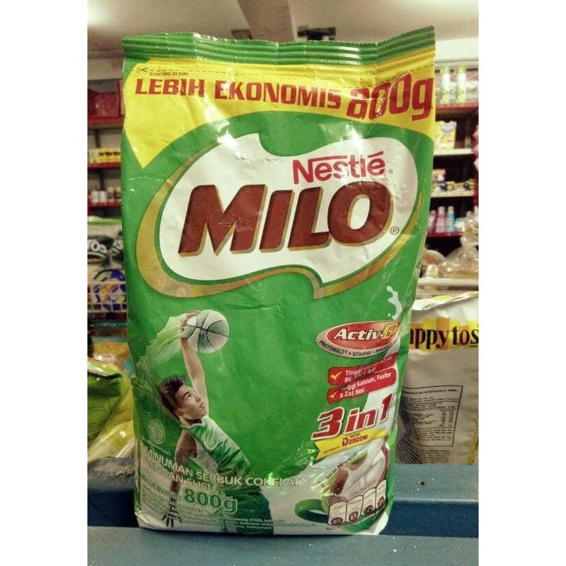 

Grosir Milo 3In1 Kemasan Refill 800Gr