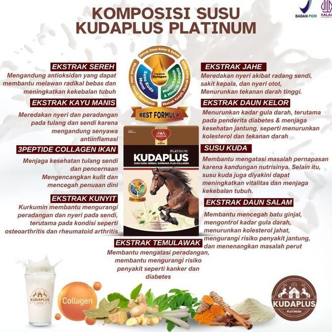

Promo Susu Kuda Kudaplus Collagen Susu Kuda Liar Untuk Tul4Ng Dan S3Ndi 100% Organik Paket 2 Box