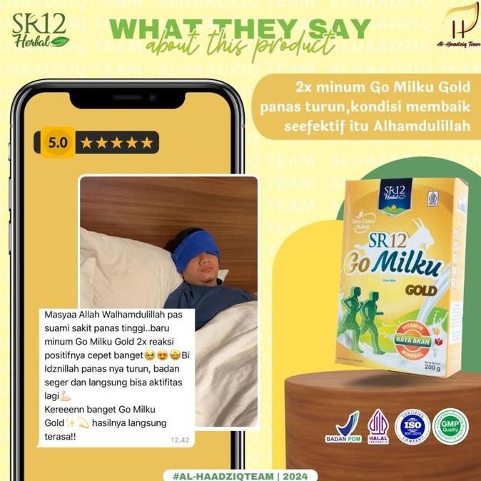 

Murah Gomilku Gold Sr12 Kemasan 1 Pack Isi 40 Sachet Original