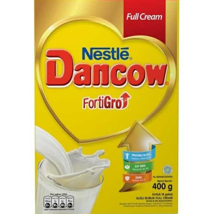 

Sale Dancow Fortigro Full Cream Box 400Gr