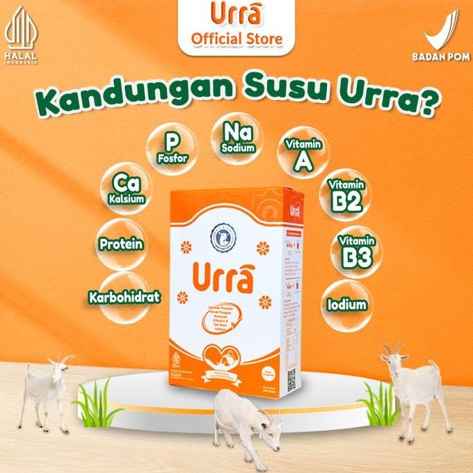 

Sale Urra - Susu Kambing Saanen Premium Untuk Tumbuh Kembang Anak Optimal 1 Box