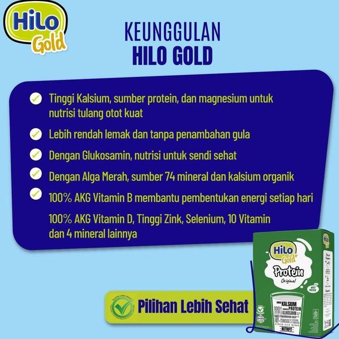 

Promo Spesial Surabaya - Twin Pack - Hilo Gold Original (Plain) 1000G - Susu Dewasa Tinggi Kalsium Sumber Protein Mineral Organik Alga Merah