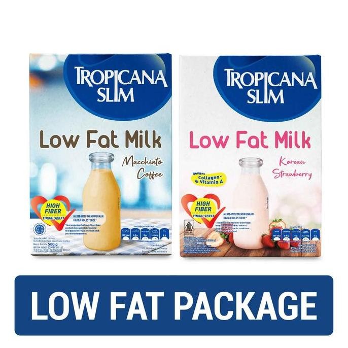 

Sale Tropicana Slim Low Fat Milk Package: Macchiato & Korean Strawberry