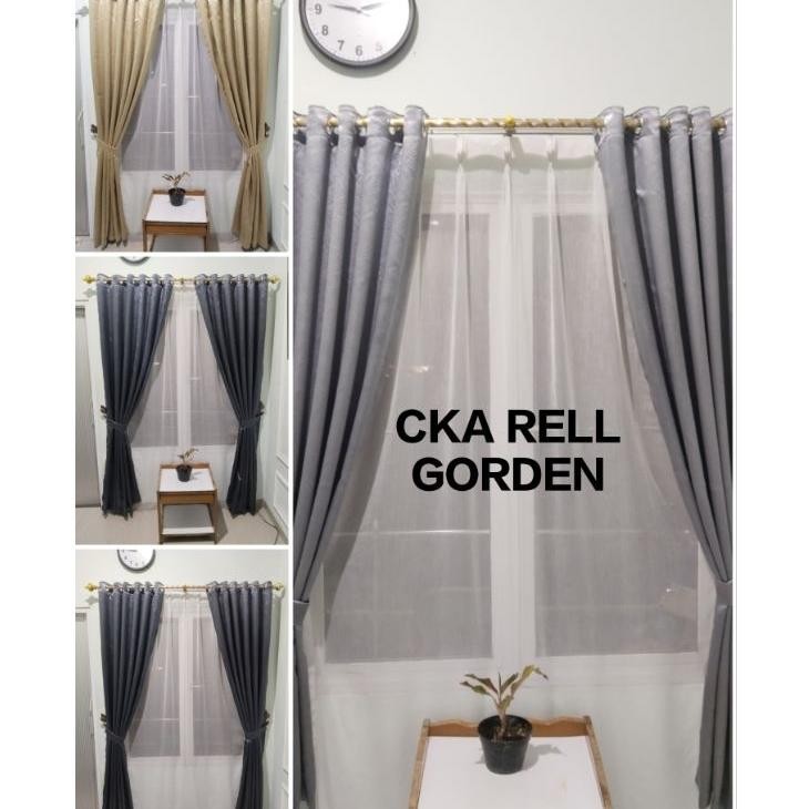 Gorden Jendela Kain Blaaut Tebal Untuk Gorden Pintu Dan Jendela