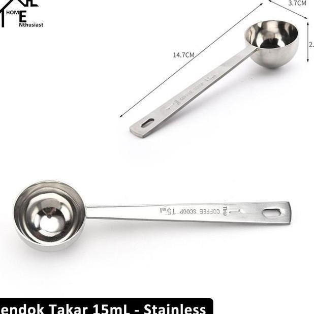

Sendok Takar 7Gr 15Ml Stainless Steel Teh Bumbu Kopi Tepung