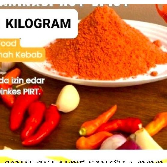 

Tepung Bumbu Marinasi Ayam Goreng Pedas Fried Chien Hot Spicy 1 Kg