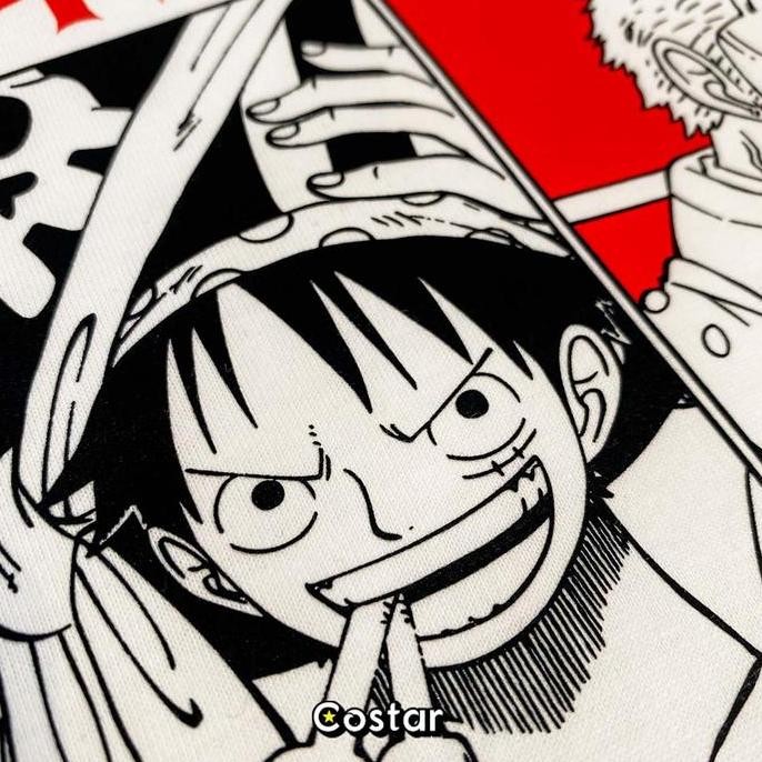 Kaos Anime One Piece - Red One Piece Movie