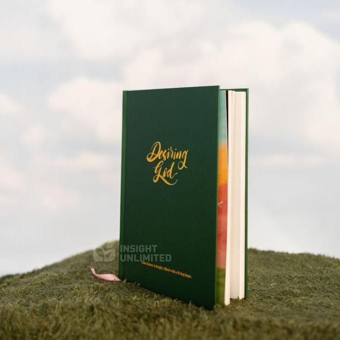 

Tersedia Buku Jurnal A5 Hardcover Desiring God Notebook Planner