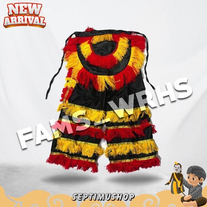 Celana Barongan Celana Dan Embong Barongan Jaranan Anak Kesenian