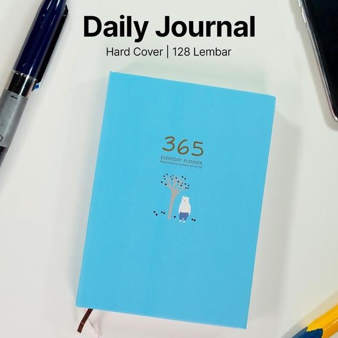 

Tersedia Buku Diary 365 Hari Daily Journal Hardcover 128 Lembar WMO YUDDT-4083