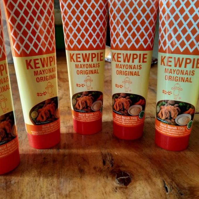 

Tersedia Kewpie Mayonnaise Original Tube 150gr - Saus Salad Mayo Jepang Halal