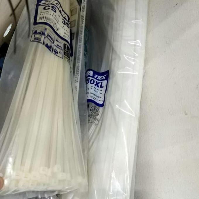 

Diskon! Cable Ties SIGMA CS-780XL 78cm x 9mm Hitam - Kabel Tis Jumbo Isi 100pcs