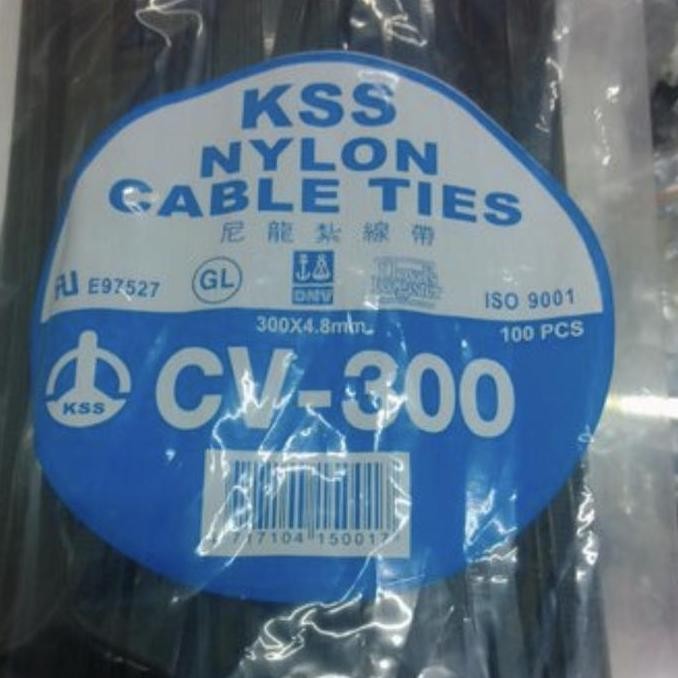 

Diskon! Cable Tie KSS CV-300 30cm CV300 | Kabel Ties / Kabel Tis Nylon Kuat dan Tebal