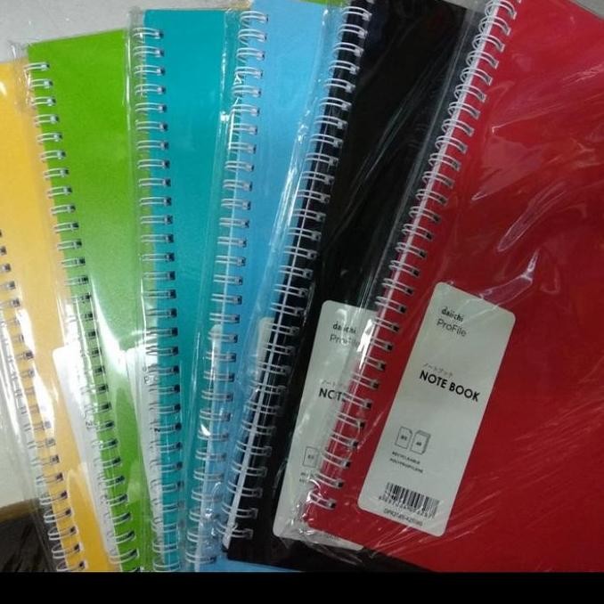 

Tersedia Notebook Ring Daiichi B5 60 Lembar DPO25B5-60 Buku Catatan