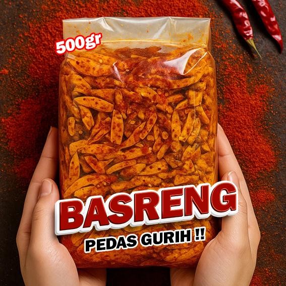 

COD Basreng Stik Original Pedas Daun Jeruk Viral 1KG Cemilan Sultan Cianjur XTRA Bumbu Melimpah ya