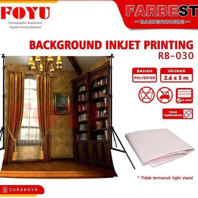 TERMURAH - Background Backdrop Foto Photo Studio Inkjet Ukuran 2.6x3 M Meter Wisuda Graduation Gamba