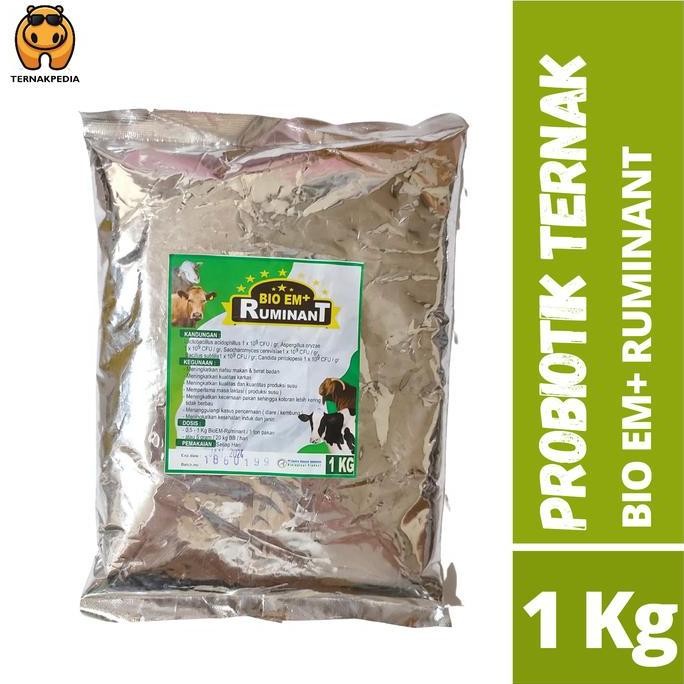 TERBARU PROBIOTIK TERNAK 1KG - PROBIOTIK KAMBING SAPI AYAM FERMENTASI PAKAN